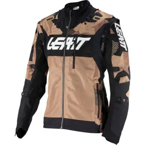 Veste moto Leatt 4.5 X-Flow Stone image-1
