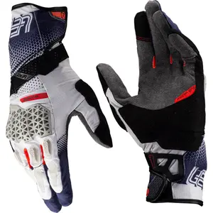 All season motorcycle gloves Leatt ADV HydraDri 5.5 V25 image-2
