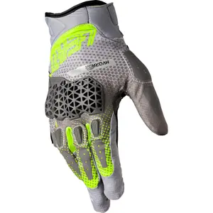 Short all-season motorcycle gloves Leatt ADV HydraDri 5.5 V25