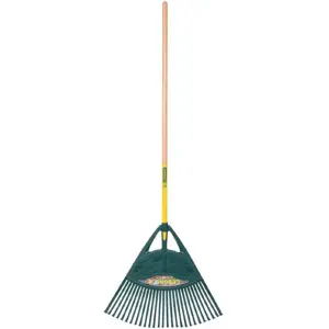 Rastrello XL 27 denti con manico in legno Leborgne Duopro image-0