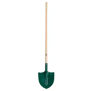Round shovel with wooden handle Leborgne image-0