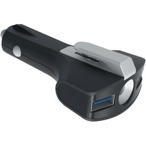 Chargeur USB auto qc 2 coupe-ceinture brise-vitre lampe-sos Ledwood