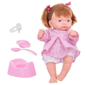 Doll with food and pacifier Ledy Toys 26 cm image-0