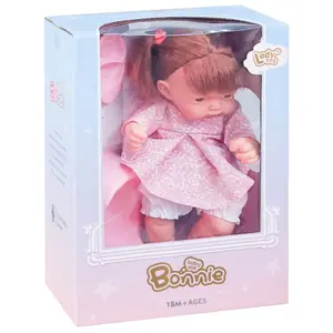 Doll with food and pacifier Ledy Toys 26 cm image-1