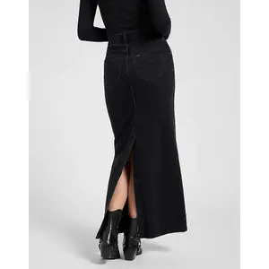 Jupe en jean femme Lee Back Slit Maxi image-2