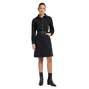 Women's long sleeve denim dress Lee image-0