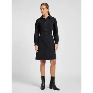Women's long sleeve denim dress Lee image-1