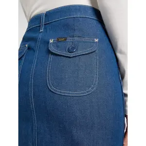 Jupe en jean femme Lee image-4