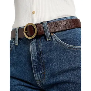 Ceinture à boucle ronde femme Lee image-0