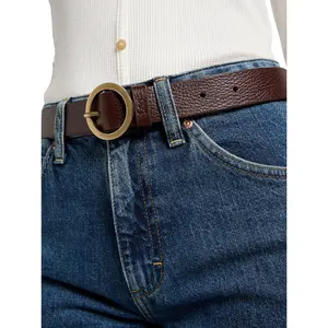 Ceinture à boucle ronde femme Lee image-1