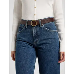 Ceinture à boucle ronde femme Lee image-3