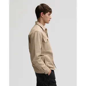 Oversized long shirt jacket Lee image-3