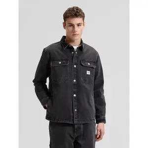 Oversized long shirt jacket Lee image-1