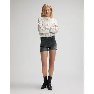 Short en jean femme Lee Rider 3" image-1