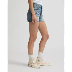 Short en jean femme Lee Rider 3" image-2