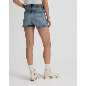 Short en jean femme Lee Rider 3" image-4