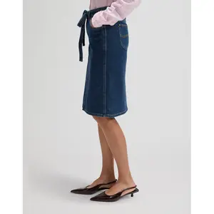 Jupe en jean femme Lee image-3
