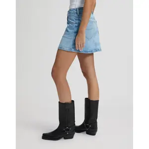 Minifalda de jean para mujer Lee image-4