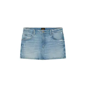 Minifalda de jean para mujer Lee image-0