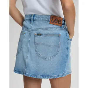Minifalda de jean para mujer Lee image-2