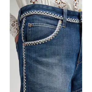 Short en jean femme Lee Zigzag Rider image-4