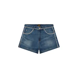 Short en jean femme Lee Zigzag Rider image-0