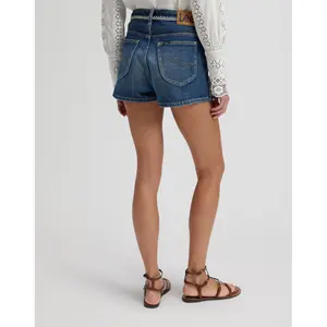 Short en jean femme Lee Zigzag Rider image-2