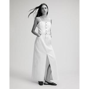 Long denim dress for women Lee