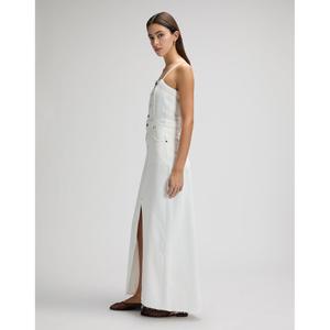 Long denim dress for women Lee image-2