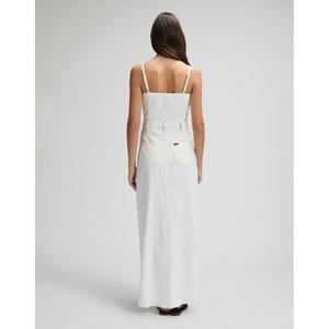 Long denim dress for women Lee image-4