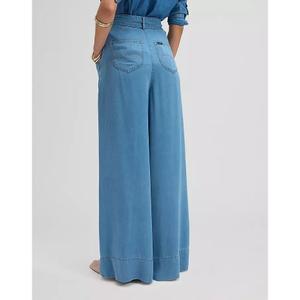 Women’s Pleated Wide Leg Jeans Lee image-2