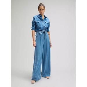 Women’s Pleated Wide Leg Jeans Lee image-5