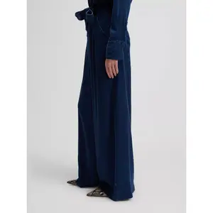 Calças jeans largas plissadas para mulher Lee image-3