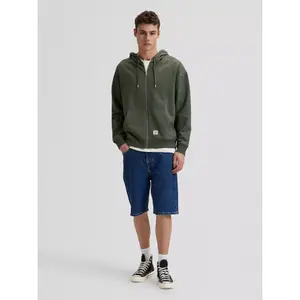Full zip hoodie Lee Oak Moss image-5
