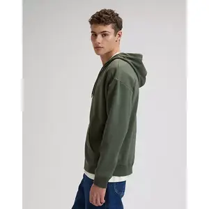 Full zip hoodie Lee Oak Moss image-6