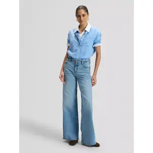 Jeans wide leg femme Lee Hope image-1