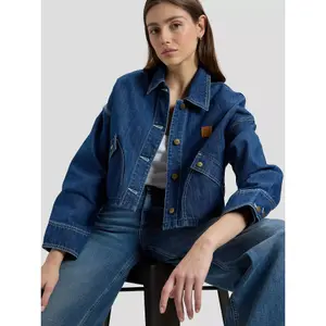 Women's short denim jacket Lee image-2