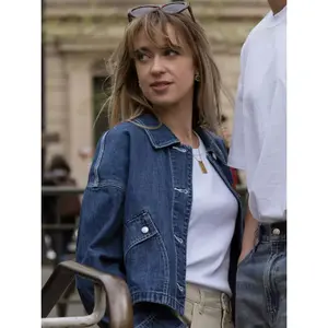 Women's short denim jacket Lee image-5
