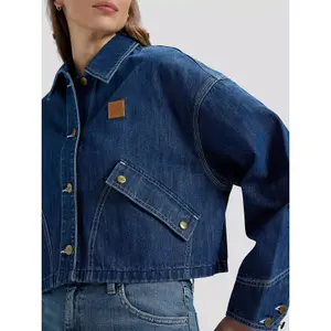 Women's short denim jacket Lee image-6