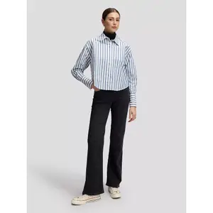 Chemise manches longues rayée femme Lee Samba image-4