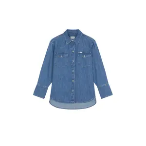 Women's long-sleeve denim shirt Lee Essential Western image-0