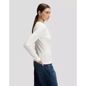 Women's long sleeve T-shirt Lee Waffle Henley image-3