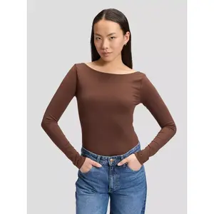 Women's long sleeve T-shirt Lee Open Back image-1