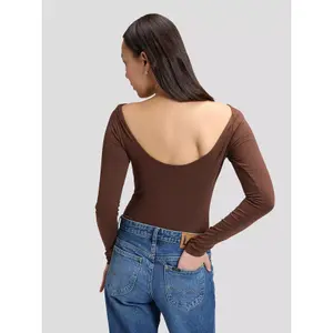 Women's long sleeve T-shirt Lee Open Back image-2