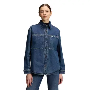 Women's long-sleeve denim shirt Lee Relaxed Utility image-0