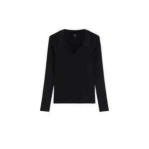 Women's long-sleeved polo shirt Lee image-0