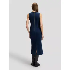 Sleeveless denim dress for women Lee image-3
