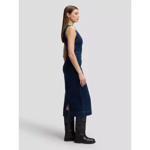 Sleeveless denim dress for women Lee image-4