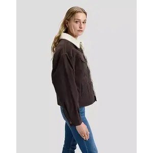 Women's zipped fleece Lee Relaxed Sherpa Rider Jkt image-4
