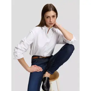 Long Sleeve Boyfriend Shirt Women Lee image-5